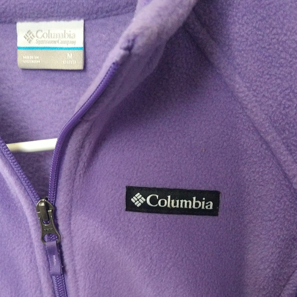 Columbia Lavender Fleece Jacket - Picture 2 of 5